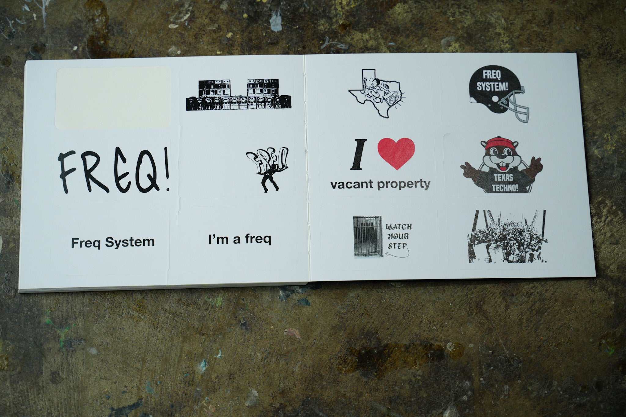 Torn x Freq System, 2026 Weekly Calendar